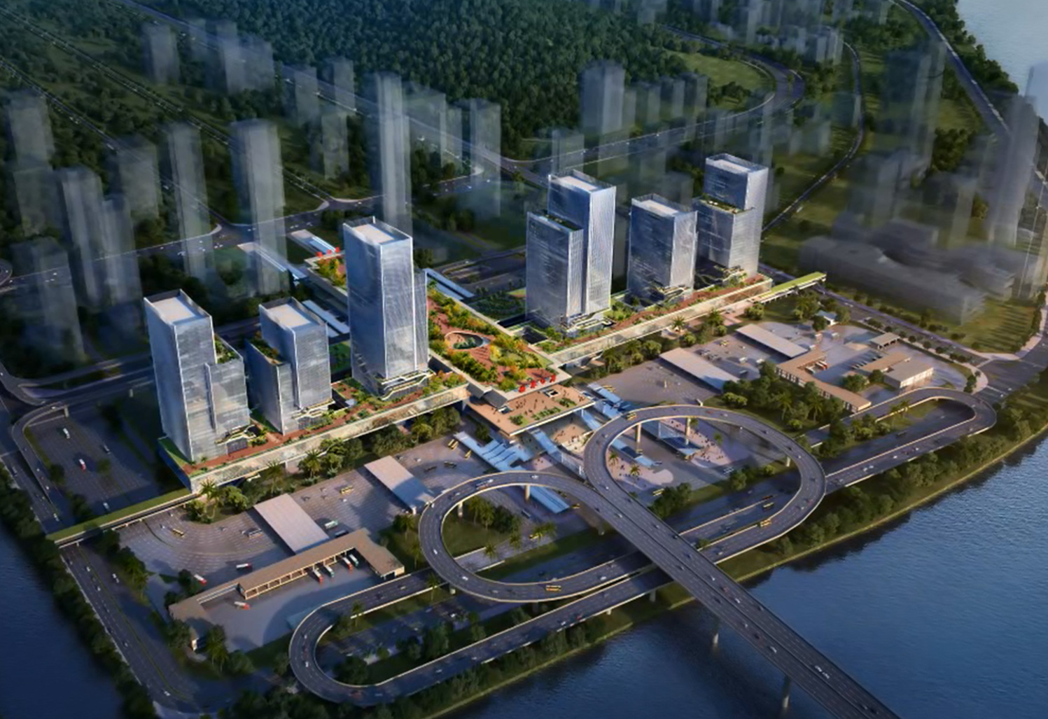 粤港澳大湾区横琴港口及澳门轻轨延长横琴线预留工程