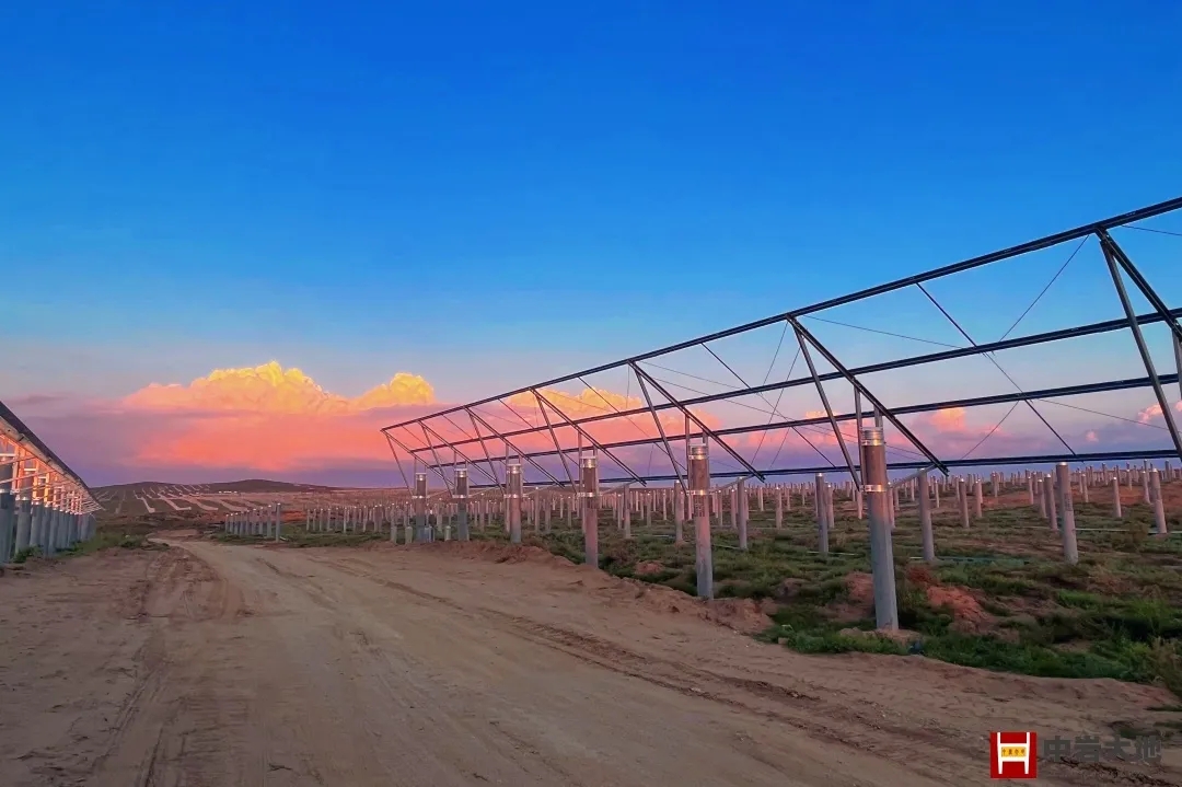 k8.com大地中标光伏项目，助力清洁能源基地建设